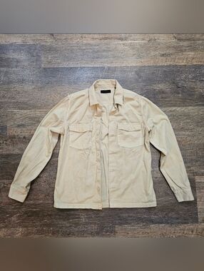Allsaints Utility Style Spotter Shirt SLIM Men Size Large